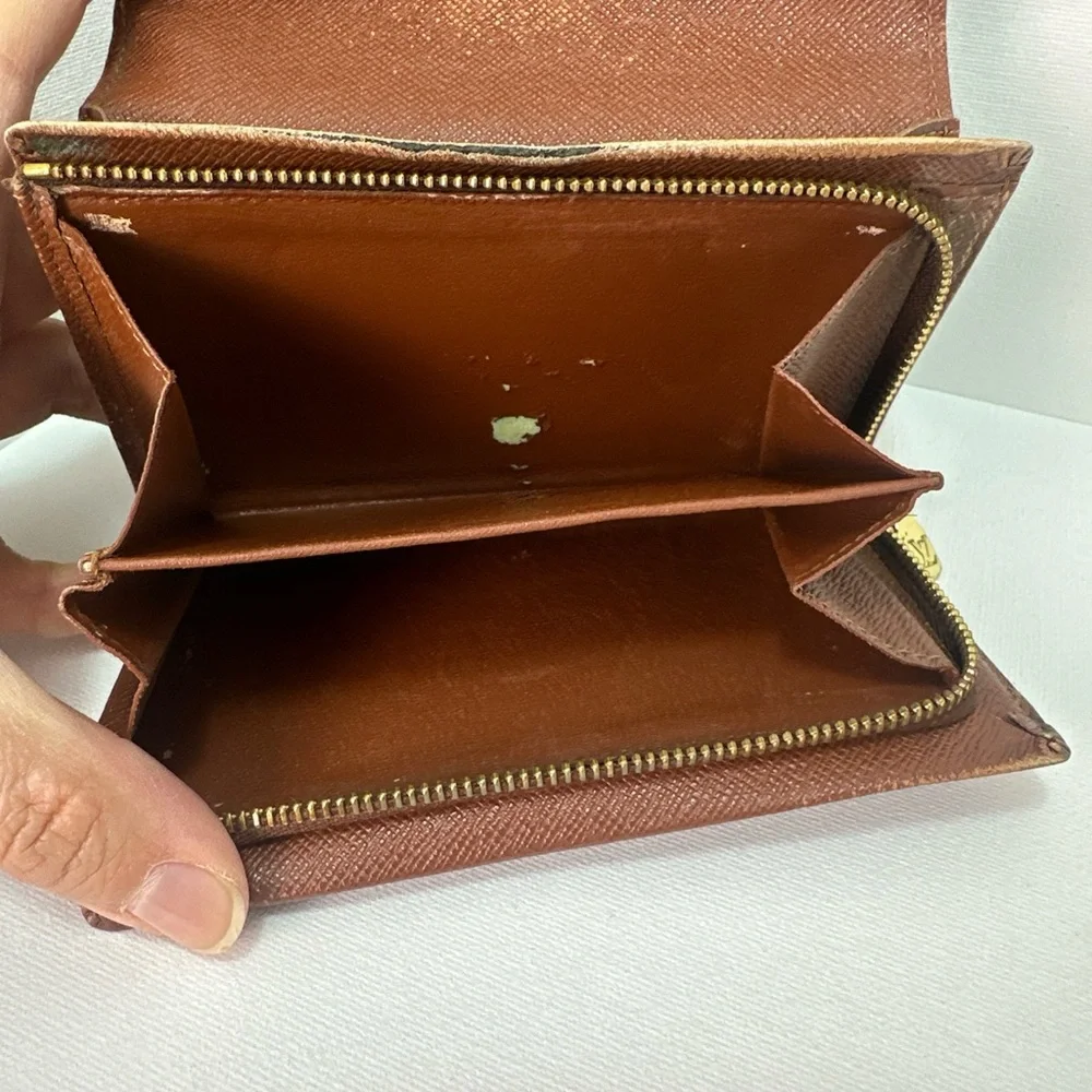 Louis Vuitton Dark Brown Monogram Wallet - Picture 7 of 8